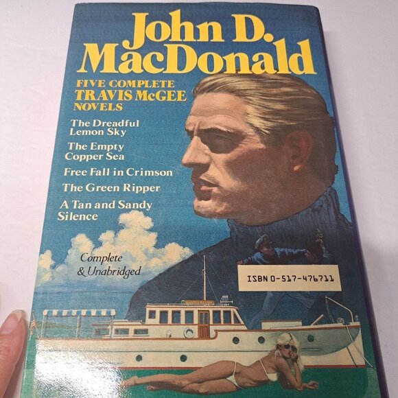 John D. MacDonald Book Five Complete Travis McGee Novels Hardcover - Picture 2 of 9